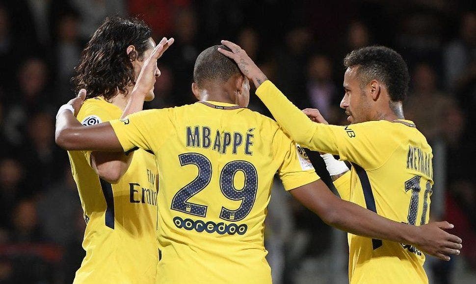 Mbappé, Neymar y Cavani, el tridente letal del PSG | EFE