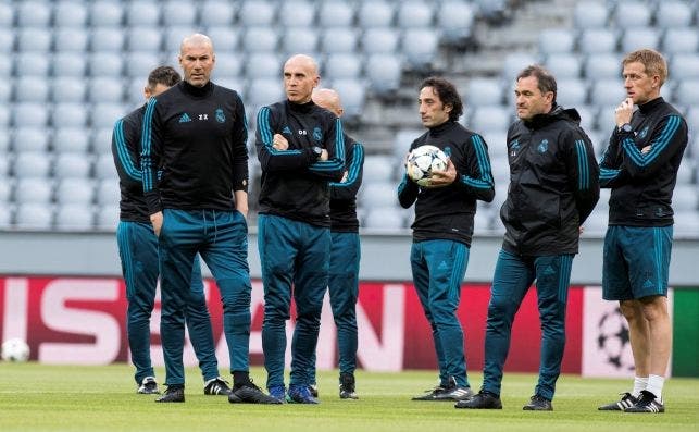 Zidane y su equipo técnico se enfrentan al reto de no quedarse en blanco este año