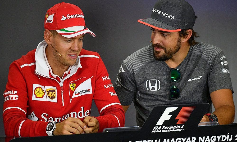 Sebastian Vettel y Fernando Alonso | EFE