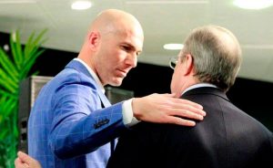 Florentino Pérez y Zidane