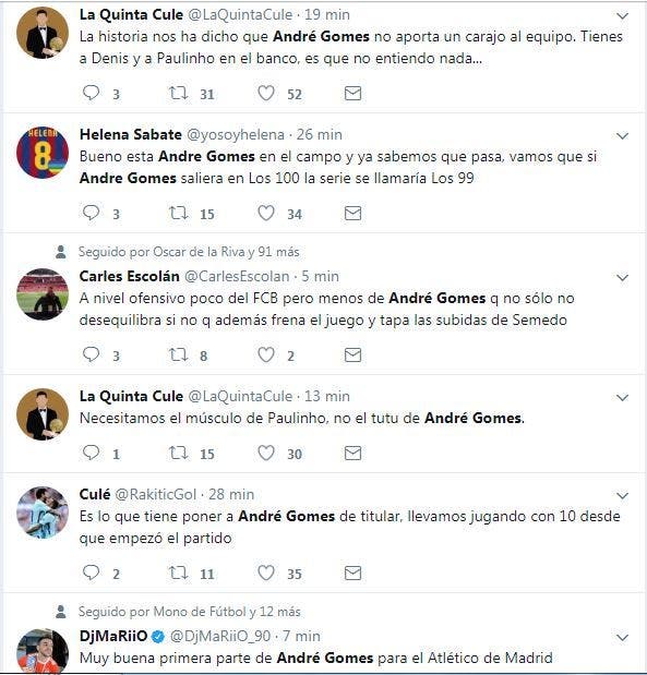 andre gomes twitter