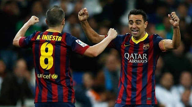 Andrés Iniesta y Xavi Hernández - FC Barcelona