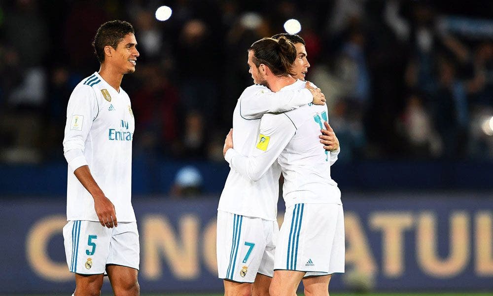 Varane presencia un abrazo entre Cristiano Ronaldo y Gareth Bale | EFE