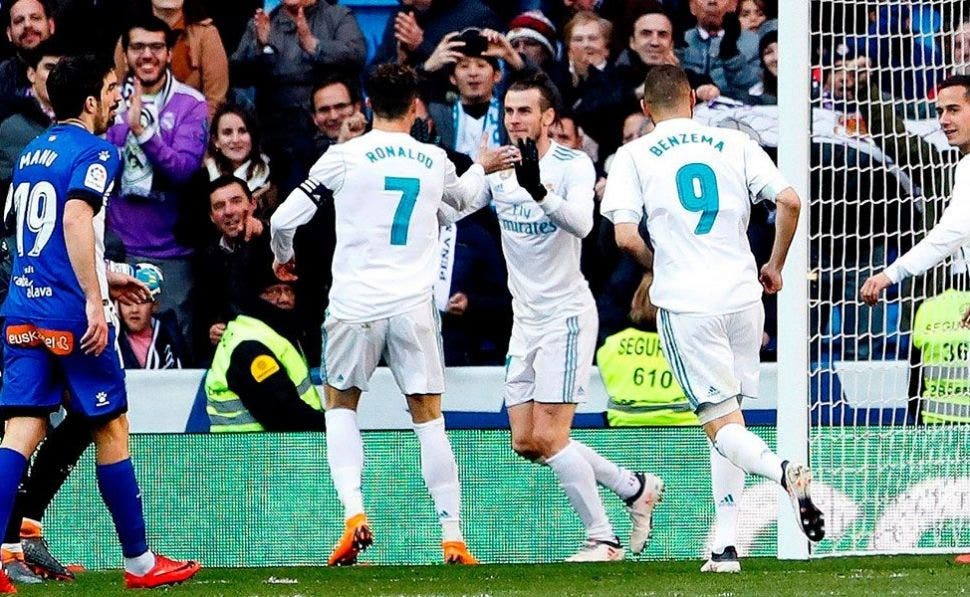 La BBC del Real Madrid: Benzema, Bale y Cristiano Ronaldo | EFE