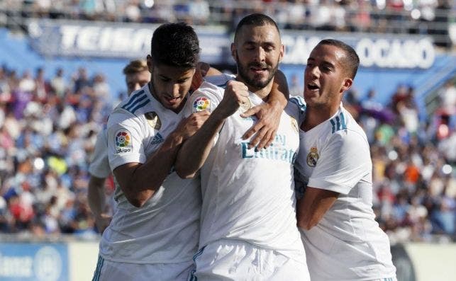 Florentino Pérez salva a Marco Asensio y Lucas Vázquez pero liquida a Karim Benzema en el Real Madrid | EFE