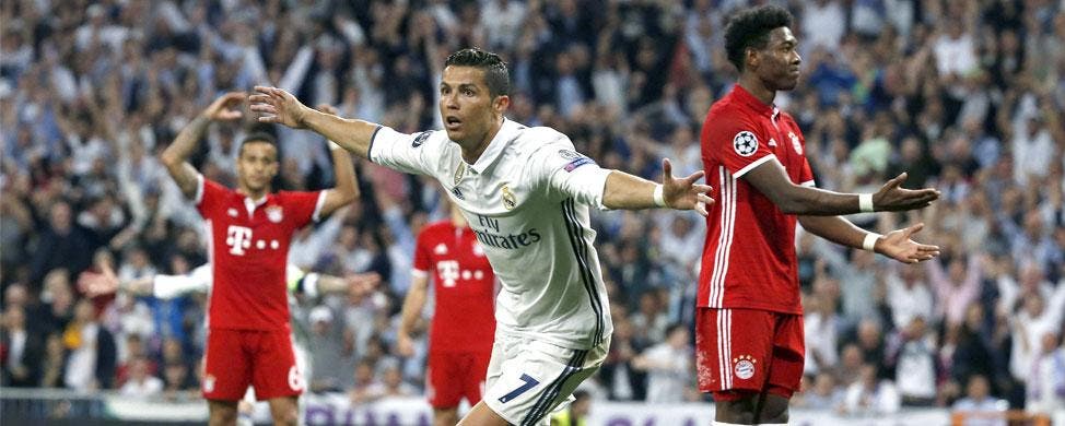 Cristiano Ronaldo destroza al Bayern ante los silbidos del Bernabéu | EFE