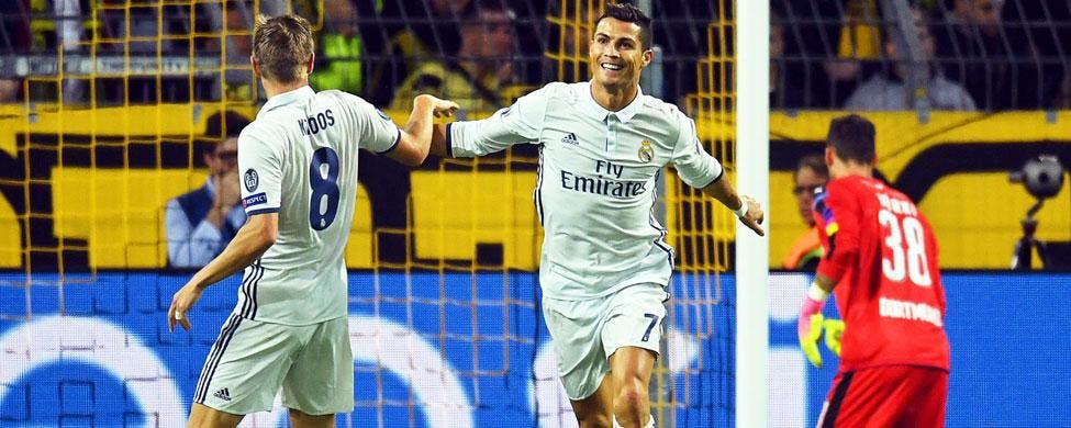 Cristiano Ronaldo y Toni Kroos | EFE
