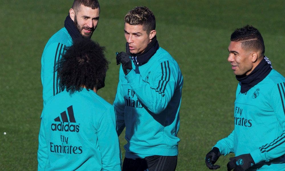 Cristiano Ronaldo reconoce a Marcelo, Benzema y Casemiro que le gusta Griezmann para el Real Madrid | EFE