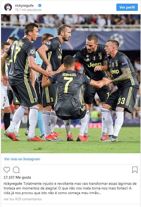 Cristiano Ronaldo post expulsion 3