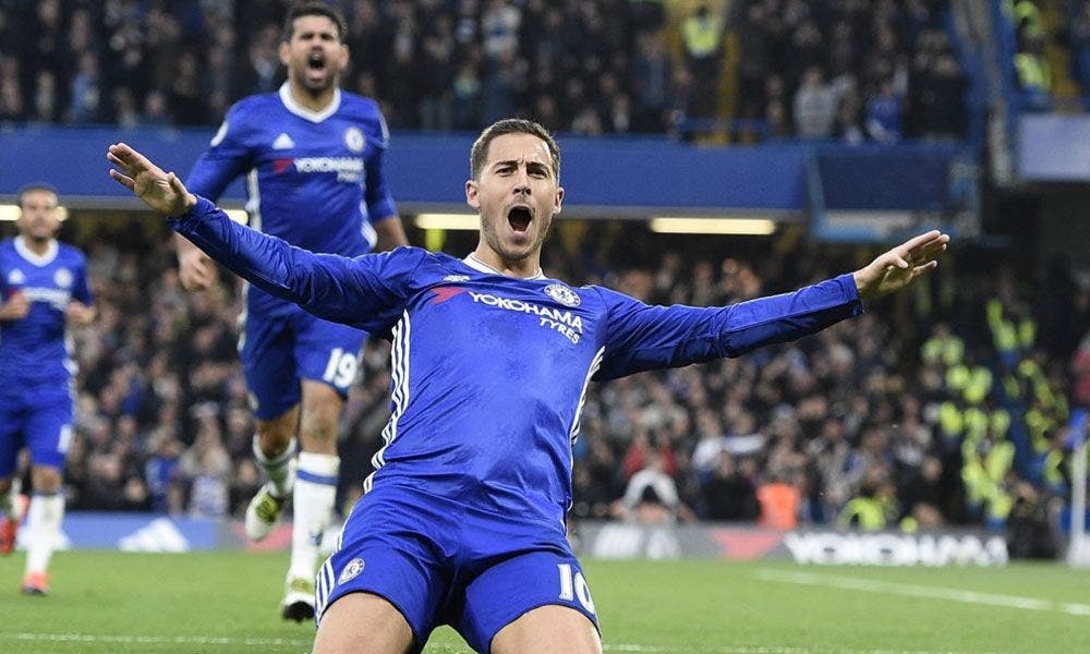 Eden Hazard celebra un gol con el Chelsea | EFE