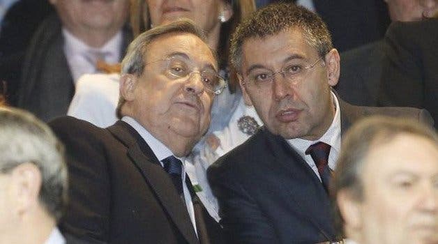 El Barça de Bartomeu va a la guerra con el Real Madrid de Florentino Pérez por un amigo de Cristiano Ronaldo | EFE