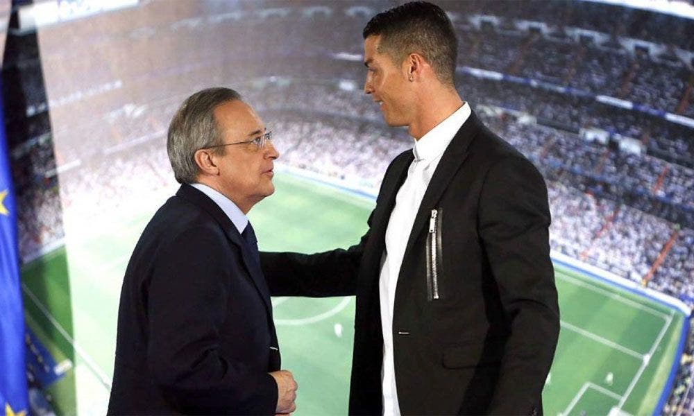 Florentino Perez y Cristiano Ronaldo | EFE