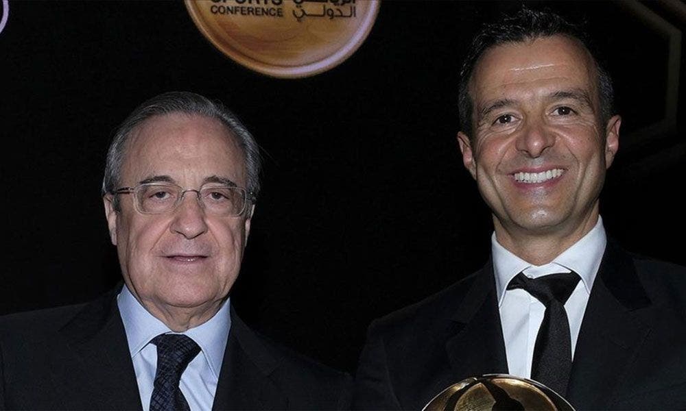 Florentino Pérez y Jorge Mendes | EFE