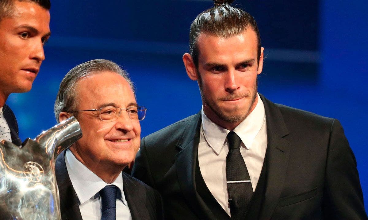 Bale y Florentino Pérez| EFE