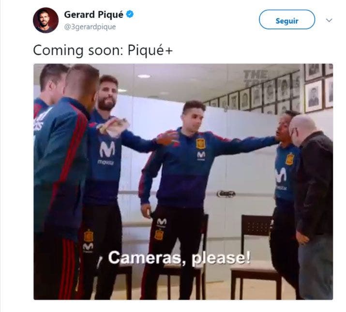 Gerard Pique tweet