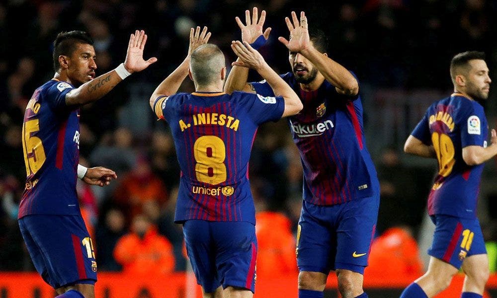 Paulinho, Iniesta y Luis Suárez, jugadores clave del Barça | EFE