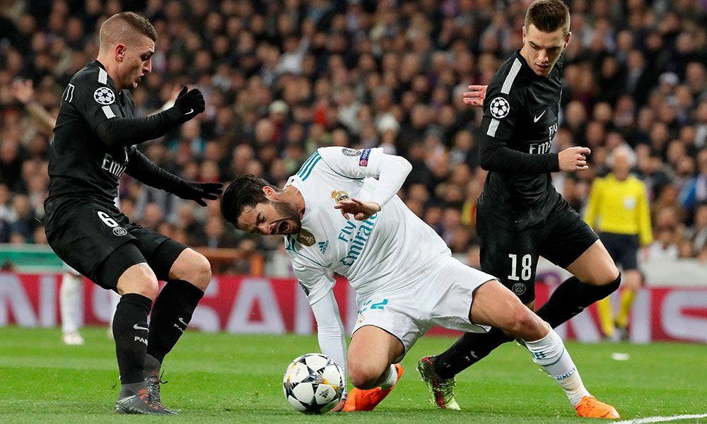 El feo de Isco a Cristiano Ronaldo que ensucia el PSG-Real Madrid | EFE