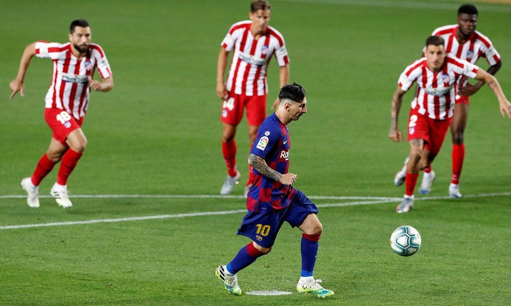 Leo Messi Atleticopenalti