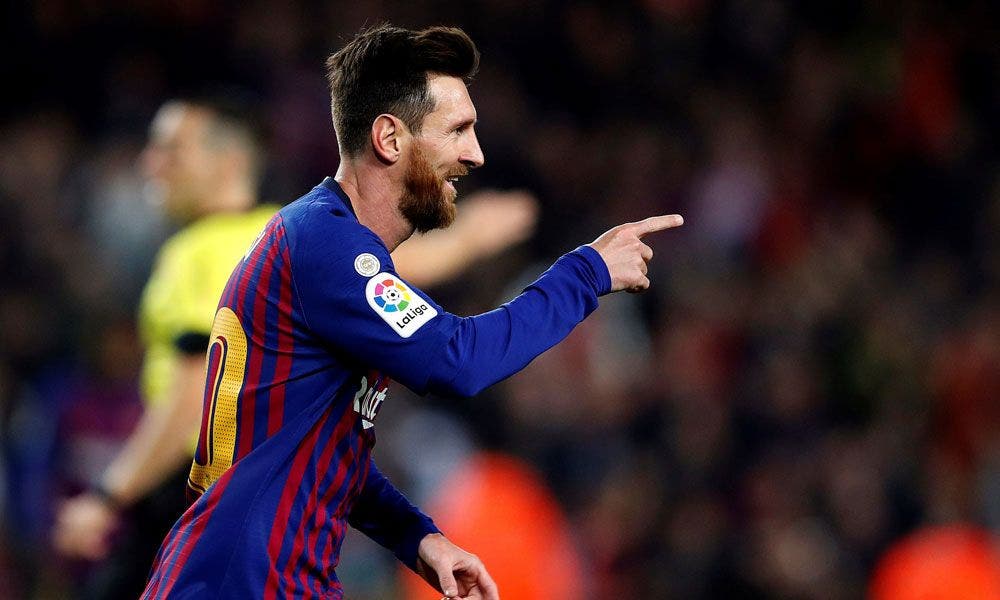 Leo Messi celta camp nou