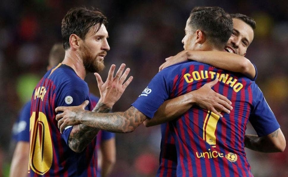Coutinho, Luis Suárez y Messi o “Míster, tenemos que hablar” | EFE