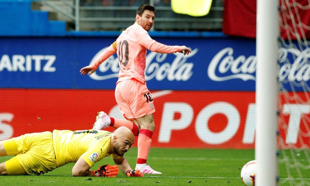 Leo Messi eibar gol