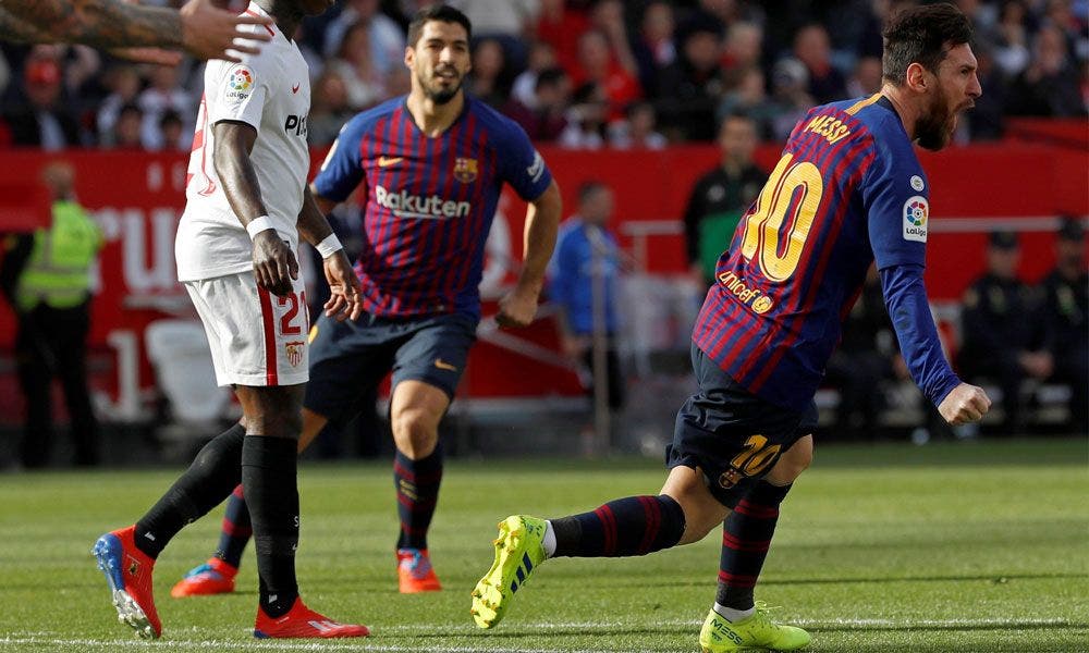 Leo Messi gol sevilla