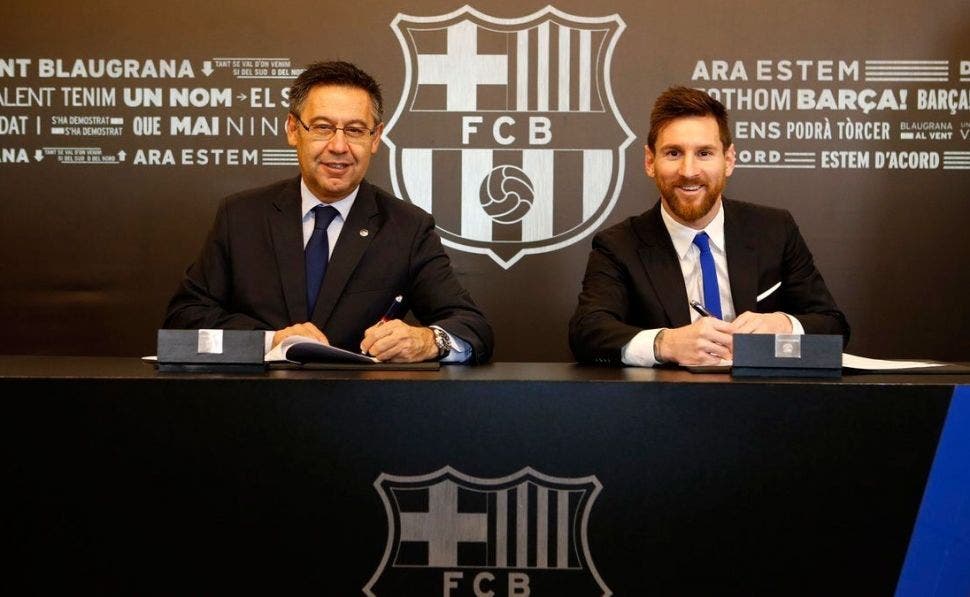 Leo Messi renovacion