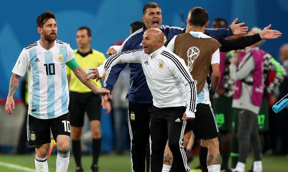 Leo Messi sampaoli mundial