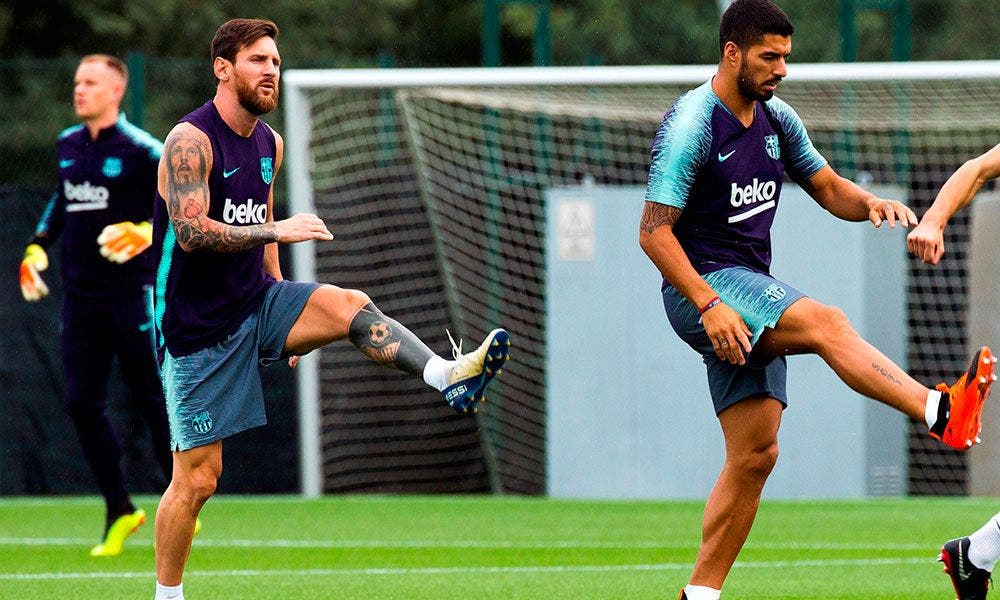 Messi y Suárez | EFE