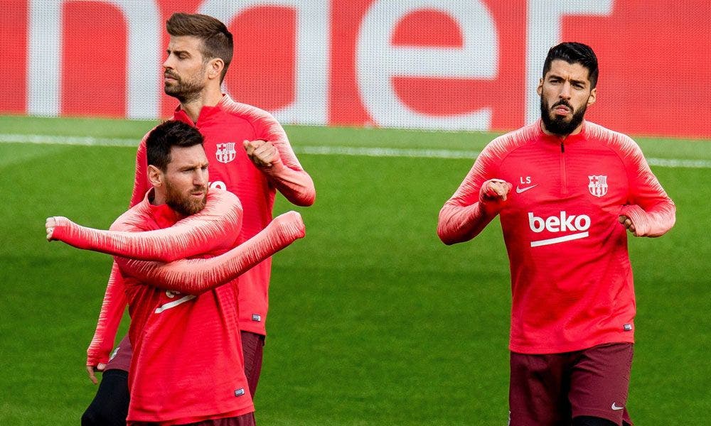 Leo Messi, Luis Suárez y Gerard Piqué | EFE