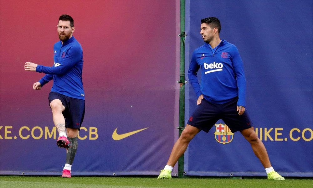 Leo Messi y Luis Suarez | EFE
