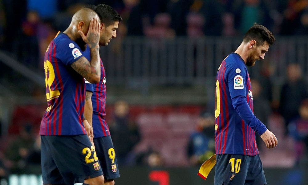 Leo Messi, Arturo Vidal y Luis Suárez | EFE