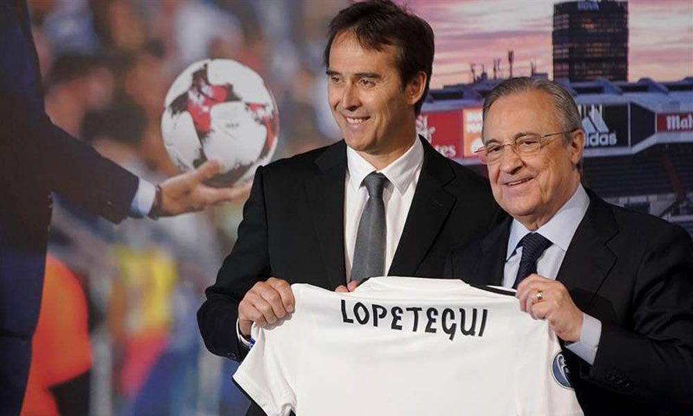 “Si ganas al Barça te traigo a éste”. Florentino Pérez a Julen Lopetegui | EFE