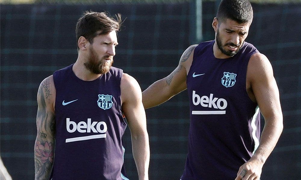 Leo Messi y Luis Suárez | EFE