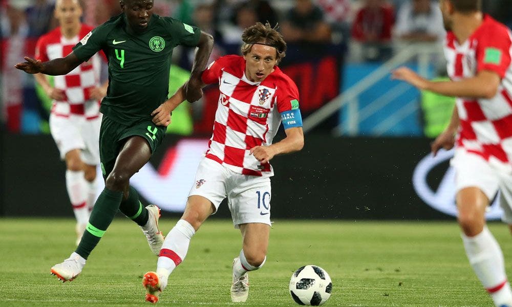 Luka Modric estalla contra Florentino Pérez antes del Croacia-Nigeria | EFE