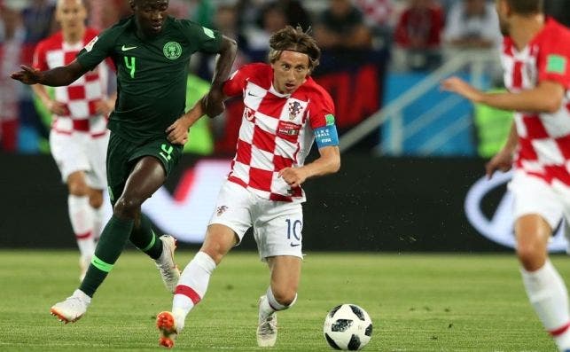 Luka Modric estalla contra Florentino Pérez antes del Croacia-Nigeria | EFE
