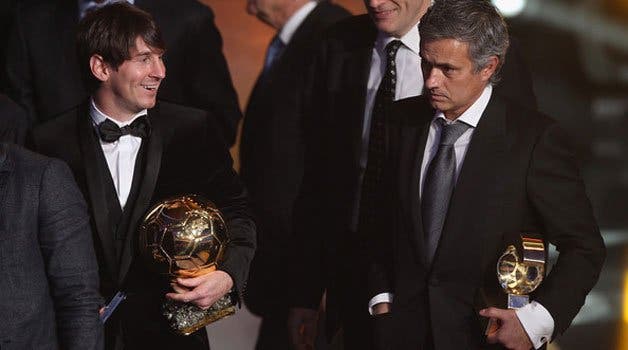 Leo Messi ganó el Balón de Oro 2010 y Mourinho el premio a mejor entrenador