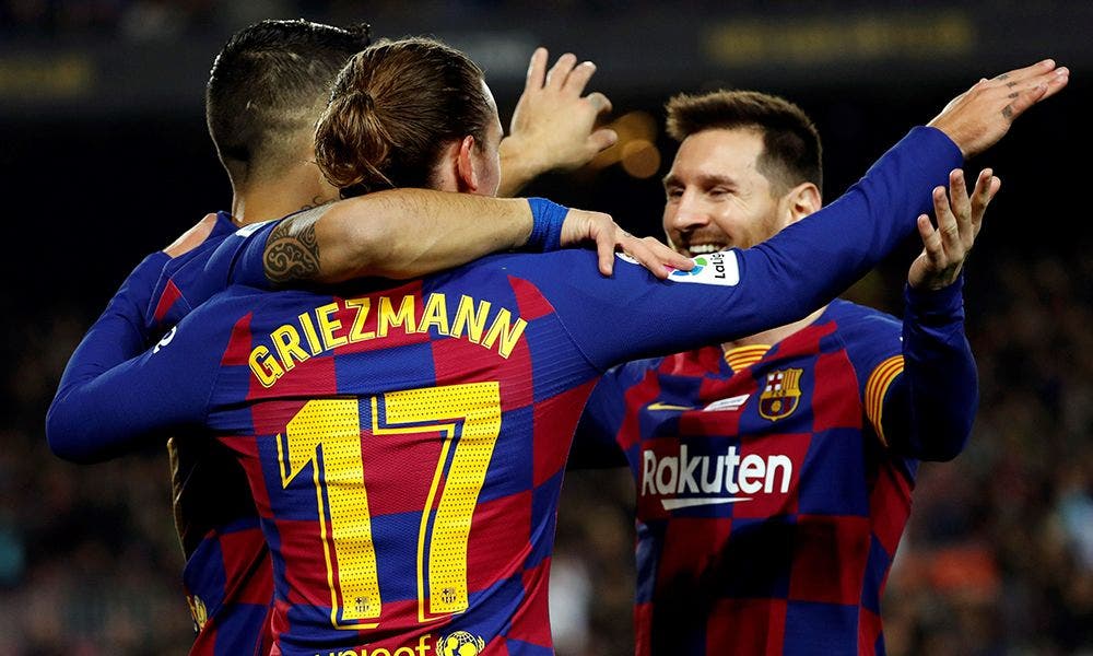 Messi, Suárez, Griezmann | EFE