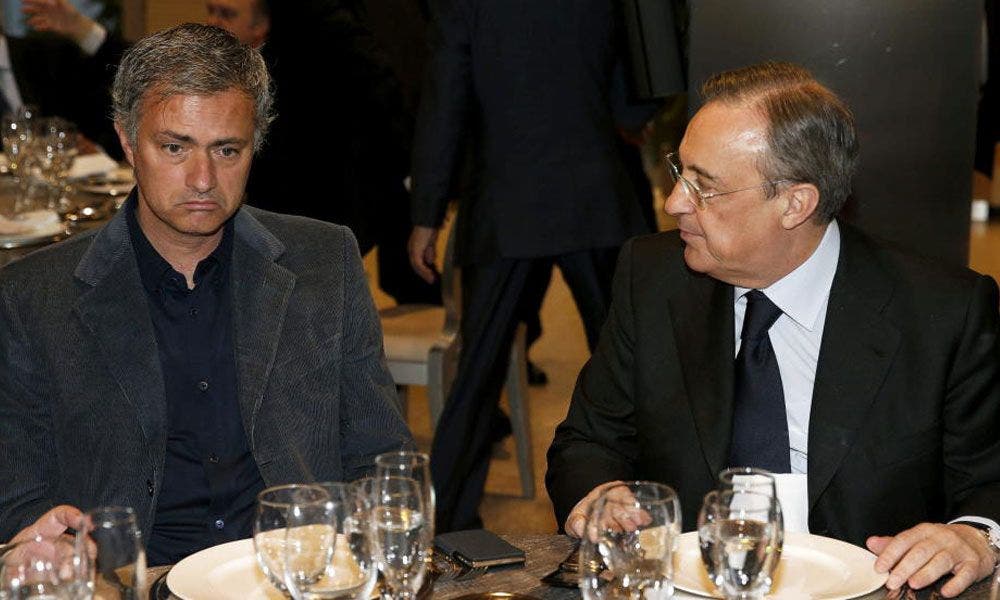 Florentino Pérez y Mourinho | EFE