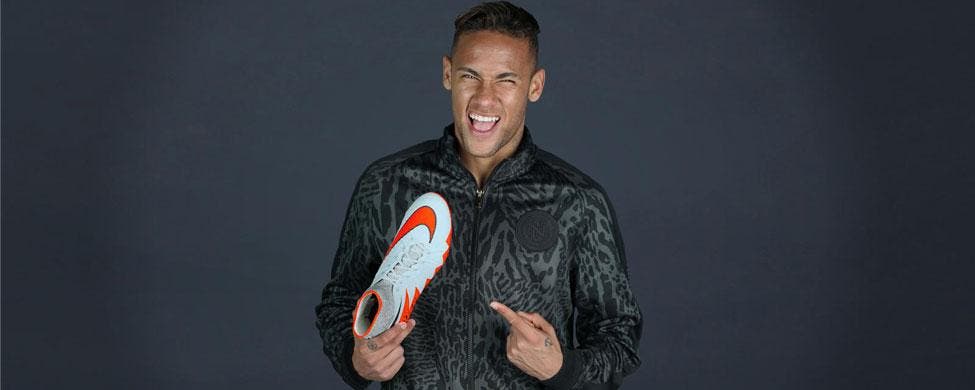 Neymar Júnior en una de sus campañas publicitarias con Nike