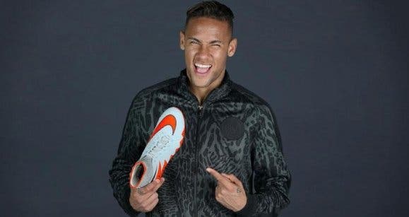 Neymar Júnior en una de sus campañas publicitarias con Nike