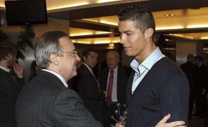 Florentino Pérez y Cristiano Ronaldo Real Madrid