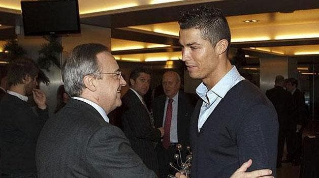 Florentino Pérez y Cristiano Ronaldo Real Madrid