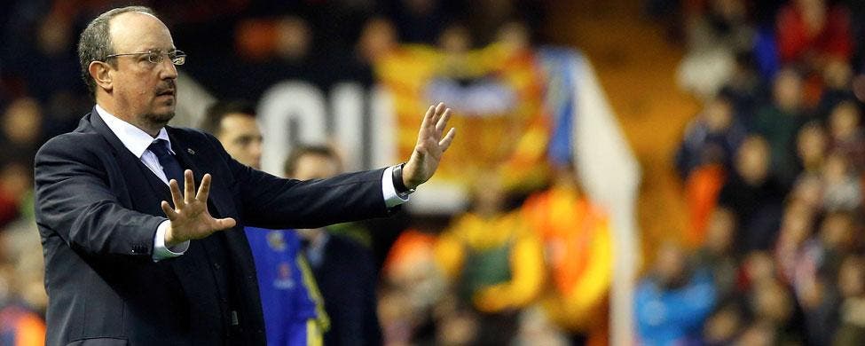 Rafa Benítez en su fatídico regreso a Mestalla con el Real Madrid | EFE