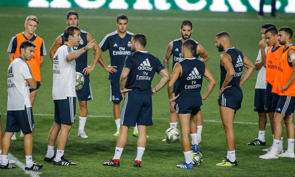 Entrenamiento del Real Madrid | EFE