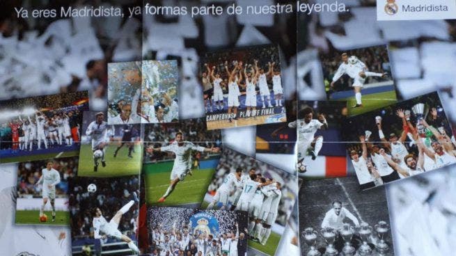 Real Madrid poster socios