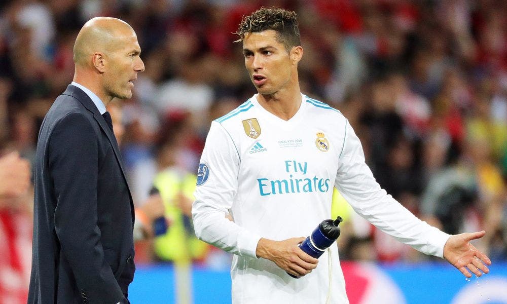 Zidane y Cristiano Ronaldo| EFE