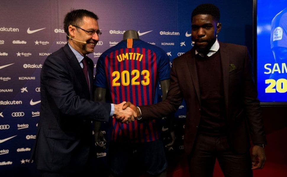Expolio de Umtiti al Barça: el nuevo contrato (o “el palo del siglo”) | EFE