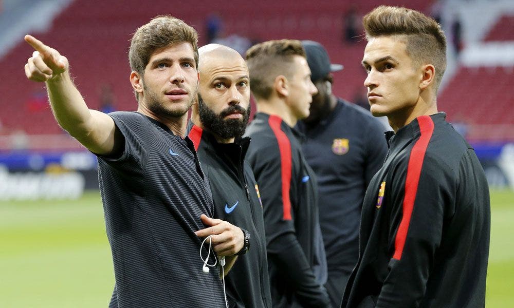 Sergi Roberto, Denis Suárez y Mascherano negociaron a espaldas del Barça | EFE