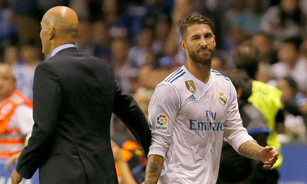 Sergio Ramos pide a Zidane un cambio contra el PSG (y no es en la BBC) | EFE
